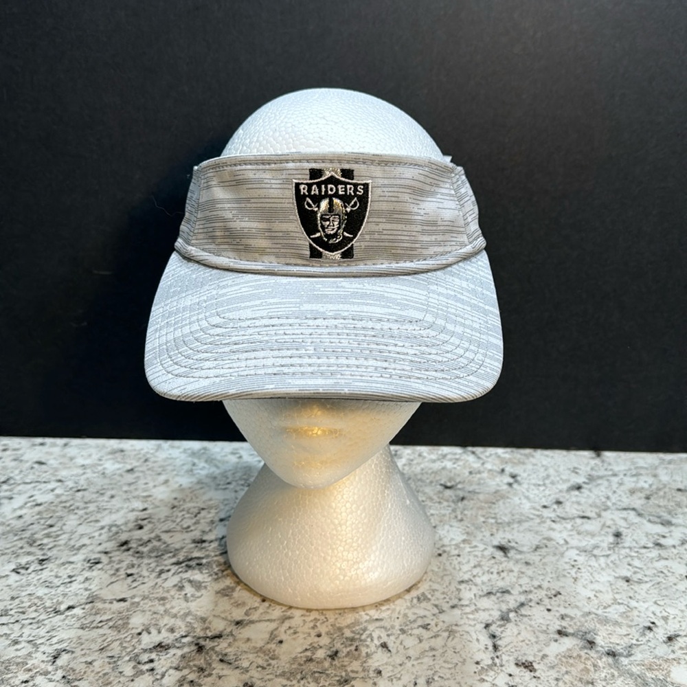 Raiders Visor. Velcro Back.